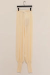 SWAYING/KNIT threaded leg straight pants SW24SS3B45 tooth white